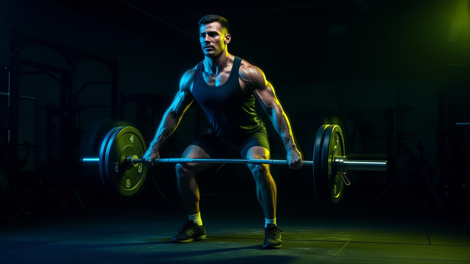 Deadlift in motion